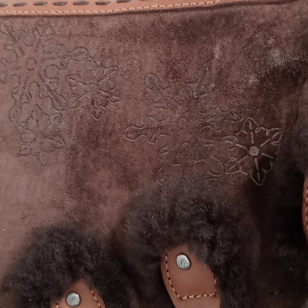 The North Face Women's Brown Waterproof/Insulated Suede Boots - 8.5 - Picture 10 of 12
